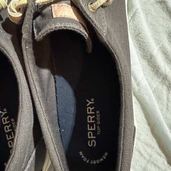Sperry women’s gray Canvas Shoes - Picture 4 of 6